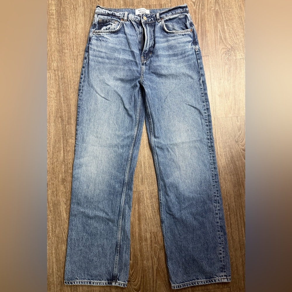 Reformation Jeans Women’s Size 29 High Rise Straight Leg Blue Denim Sustainable